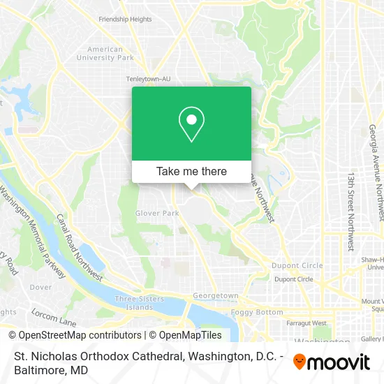 St. Nicholas Orthodox Cathedral map