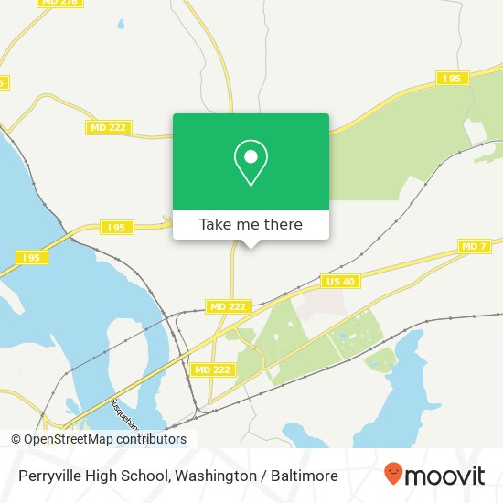 Perryville High School map