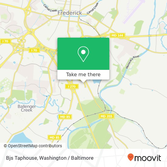 Mapa de Bjs Taphouse