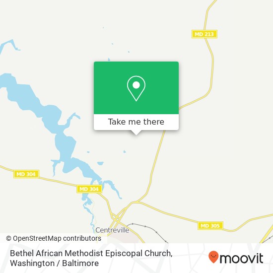 Mapa de Bethel African Methodist Episcopal Church