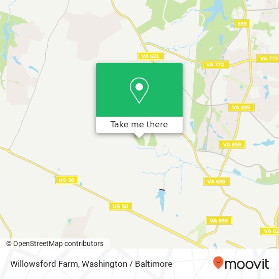 Willowsford Farm map
