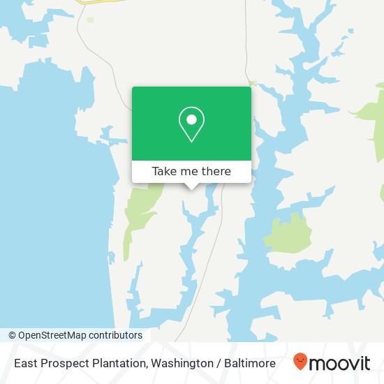 Mapa de East Prospect Plantation