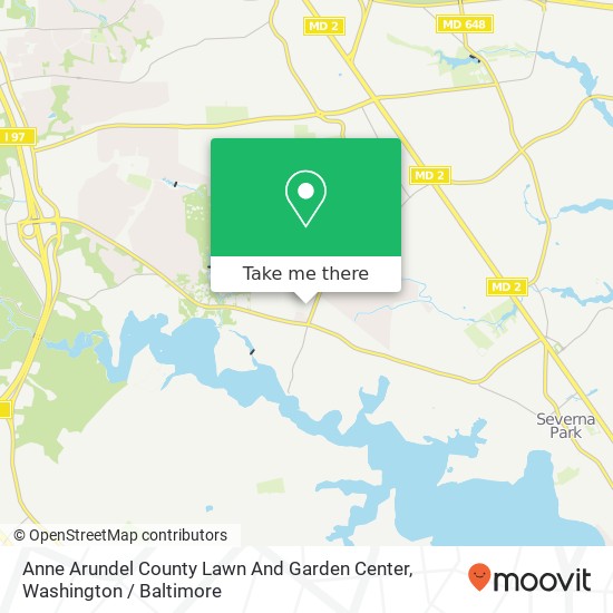 Anne Arundel County Lawn And Garden Center map