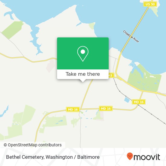 Mapa de Bethel Cemetery