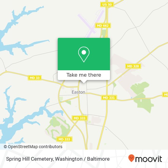 Mapa de Spring Hill Cemetery