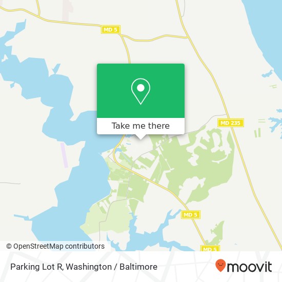 Parking Lot R map