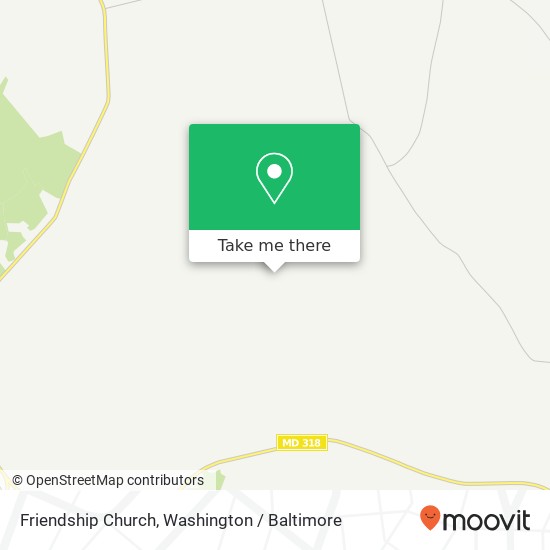 Friendship Church map