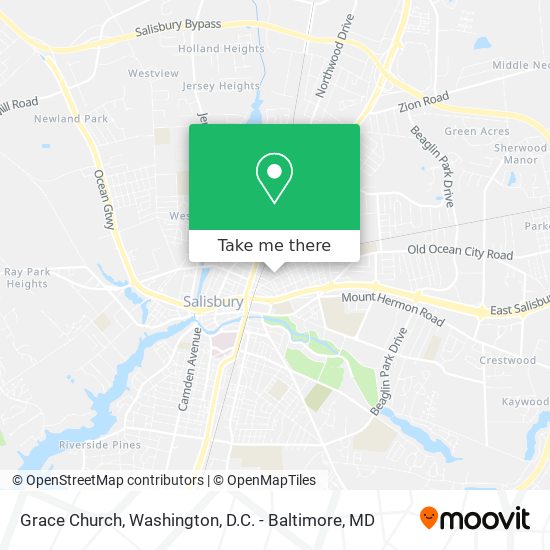 Grace Church map