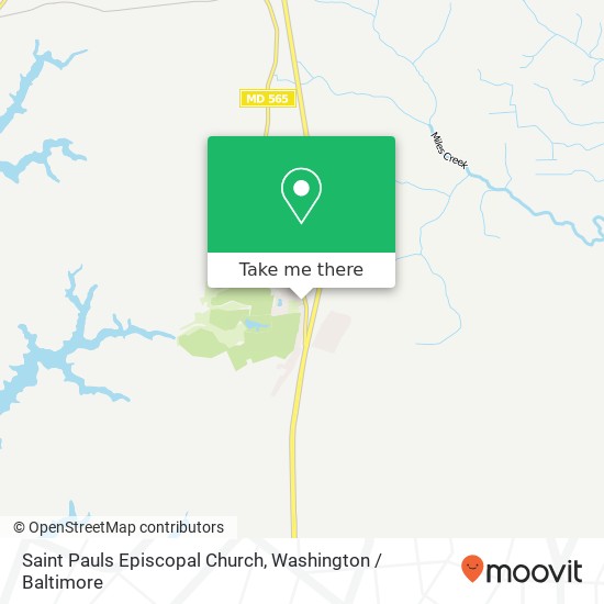 Saint Pauls Episcopal Church map