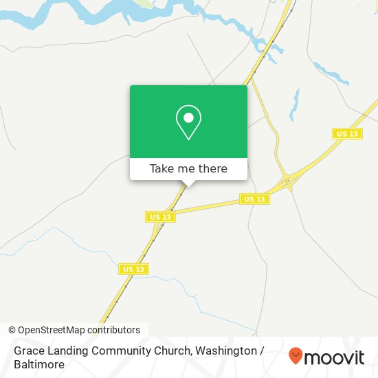 Grace Landing Community Church map