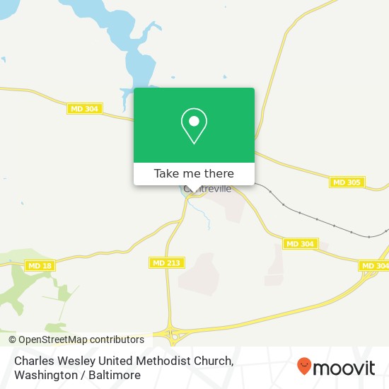 Charles Wesley United Methodist Church map