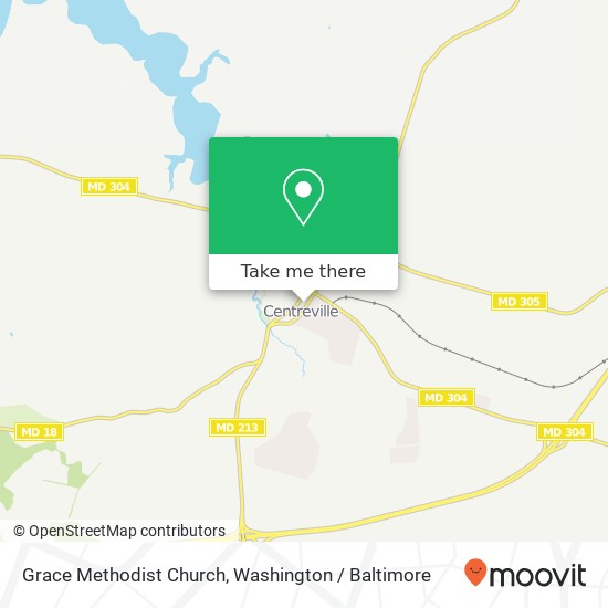 Mapa de Grace Methodist Church