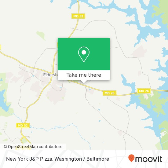 Mapa de New York J&P Pizza