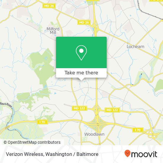 Verizon Wireless map