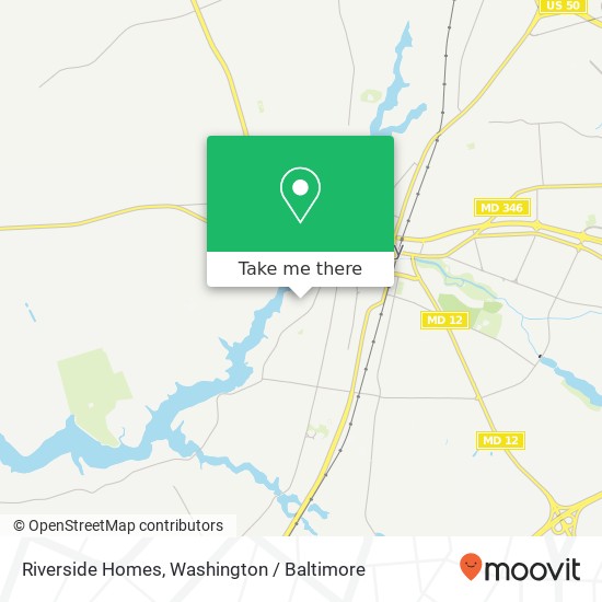 Riverside Homes map