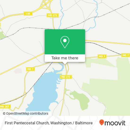 Mapa de First Pentecostal Church