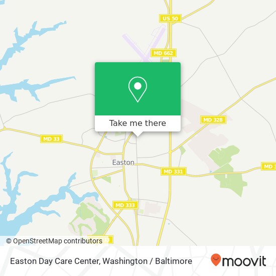 Mapa de Easton Day Care Center