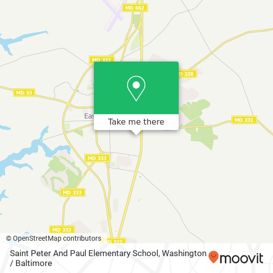 Mapa de Saint Peter And Paul Elementary School
