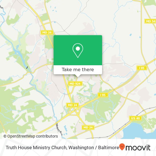 Mapa de Truth House Ministry Church