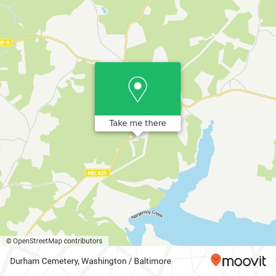 Mapa de Durham Cemetery