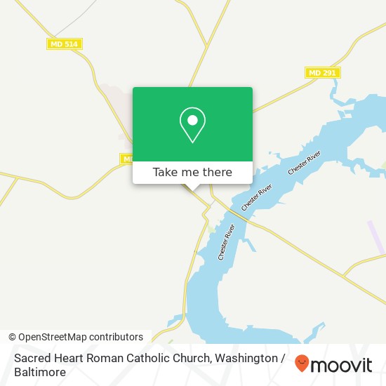 Sacred Heart Roman Catholic Church map