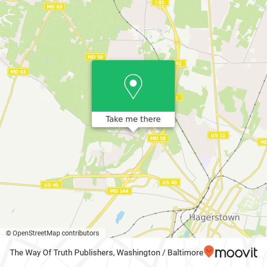 The Way Of Truth Publishers map