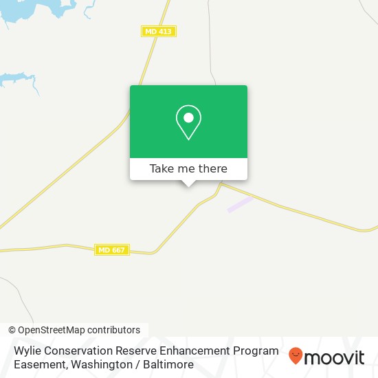 Wylie Conservation Reserve Enhancement Program Easement map