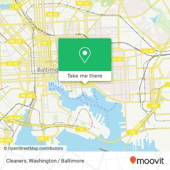 Cleaners map