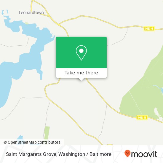 Saint Margarets Grove map