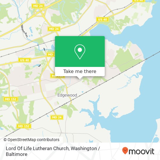 Mapa de Lord Of Life Lutheran Church