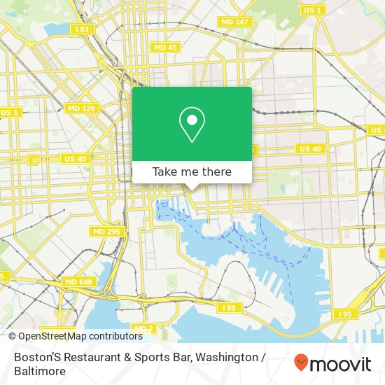 Boston’S Restaurant & Sports Bar map