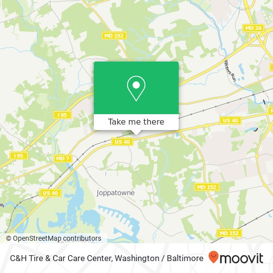 C&H Tire & Car Care Center map