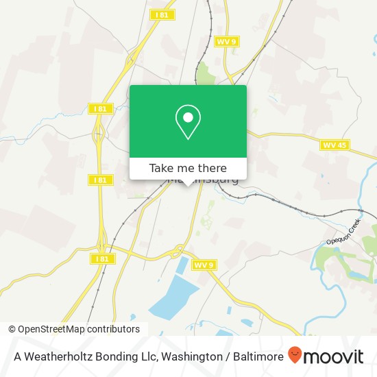 Mapa de A Weatherholtz Bonding Llc