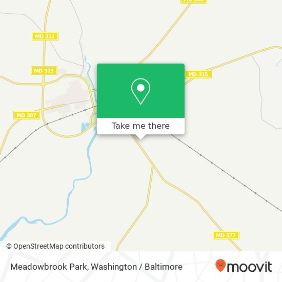 Meadowbrook Park map