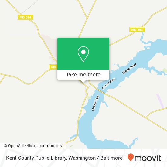 Mapa de Kent County Public Library