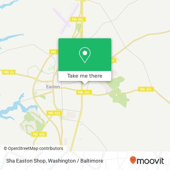 Sha Easton Shop map