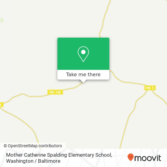 Mother Catherine Spalding Elementary School map