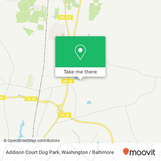 Mapa de Addison Court Dog Park