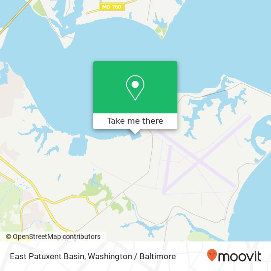 Mapa de East Patuxent Basin