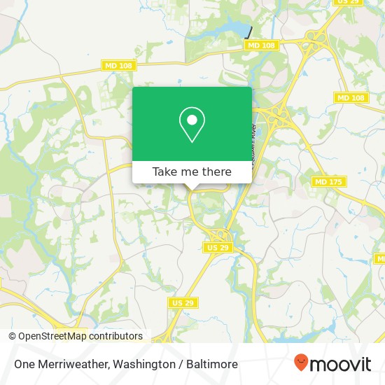 One Merriweather map