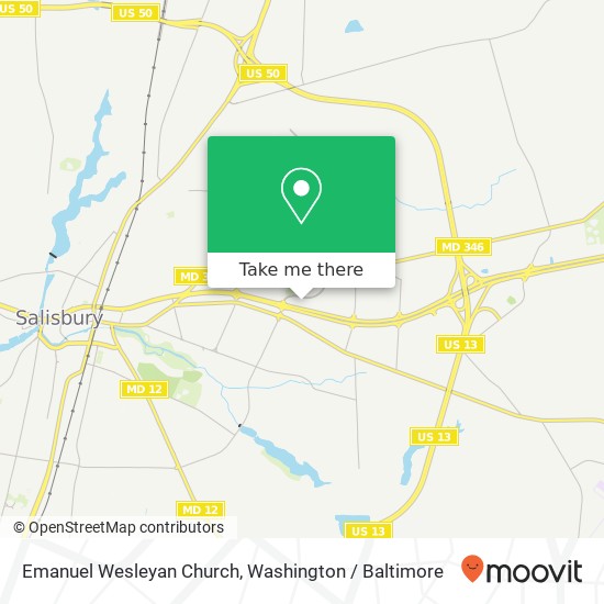 Emanuel Wesleyan Church map