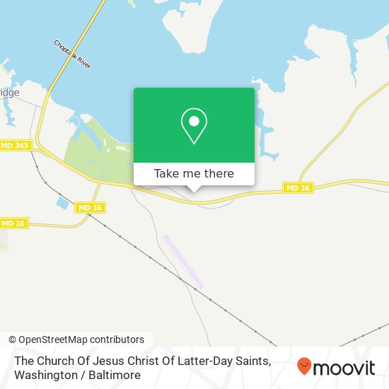 The Church Of Jesus Christ Of Latter-Day Saints map