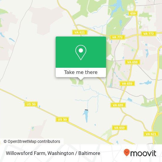 Willowsford Farm map