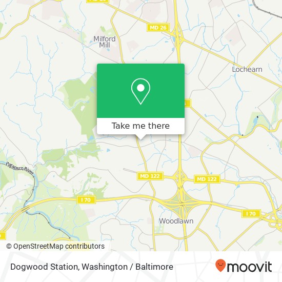 Mapa de Dogwood Station