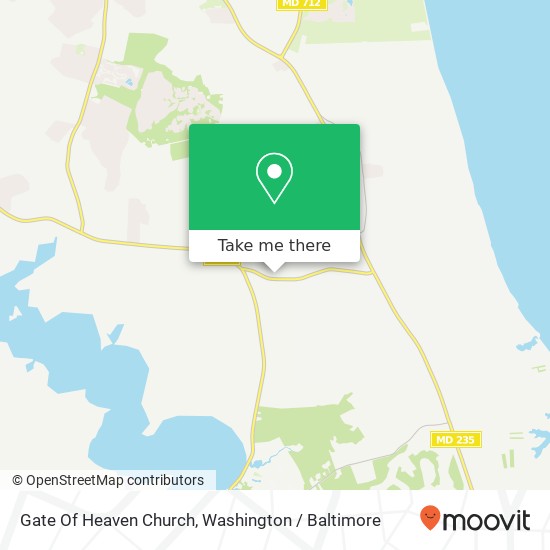 Mapa de Gate Of Heaven Church