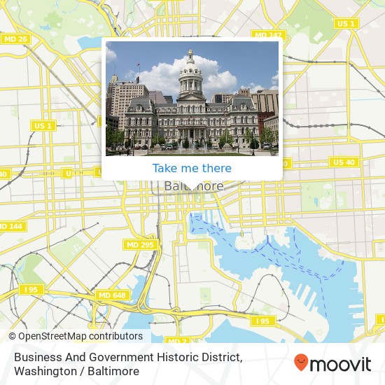 Mapa de Business And Government Historic District