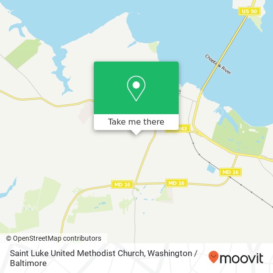 Mapa de Saint Luke United Methodist Church