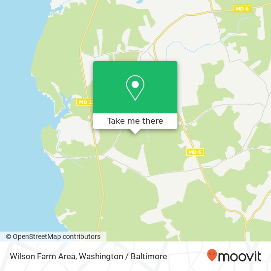 Mapa de Wilson Farm Area