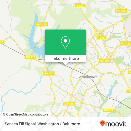 Mapa de Seneca Fill Signal