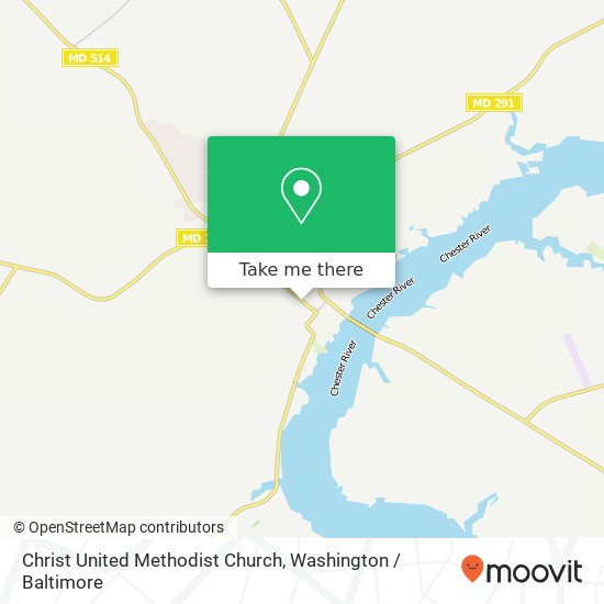 Mapa de Christ United Methodist Church